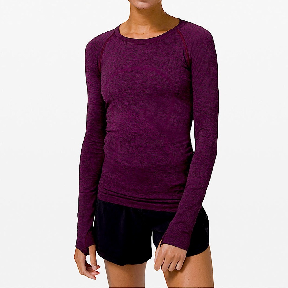 LULULEMON Swiftly Tech Long Sleeve top size 4
